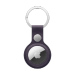 Apple AirTag FineWoven Key Ring – Midnight Purple