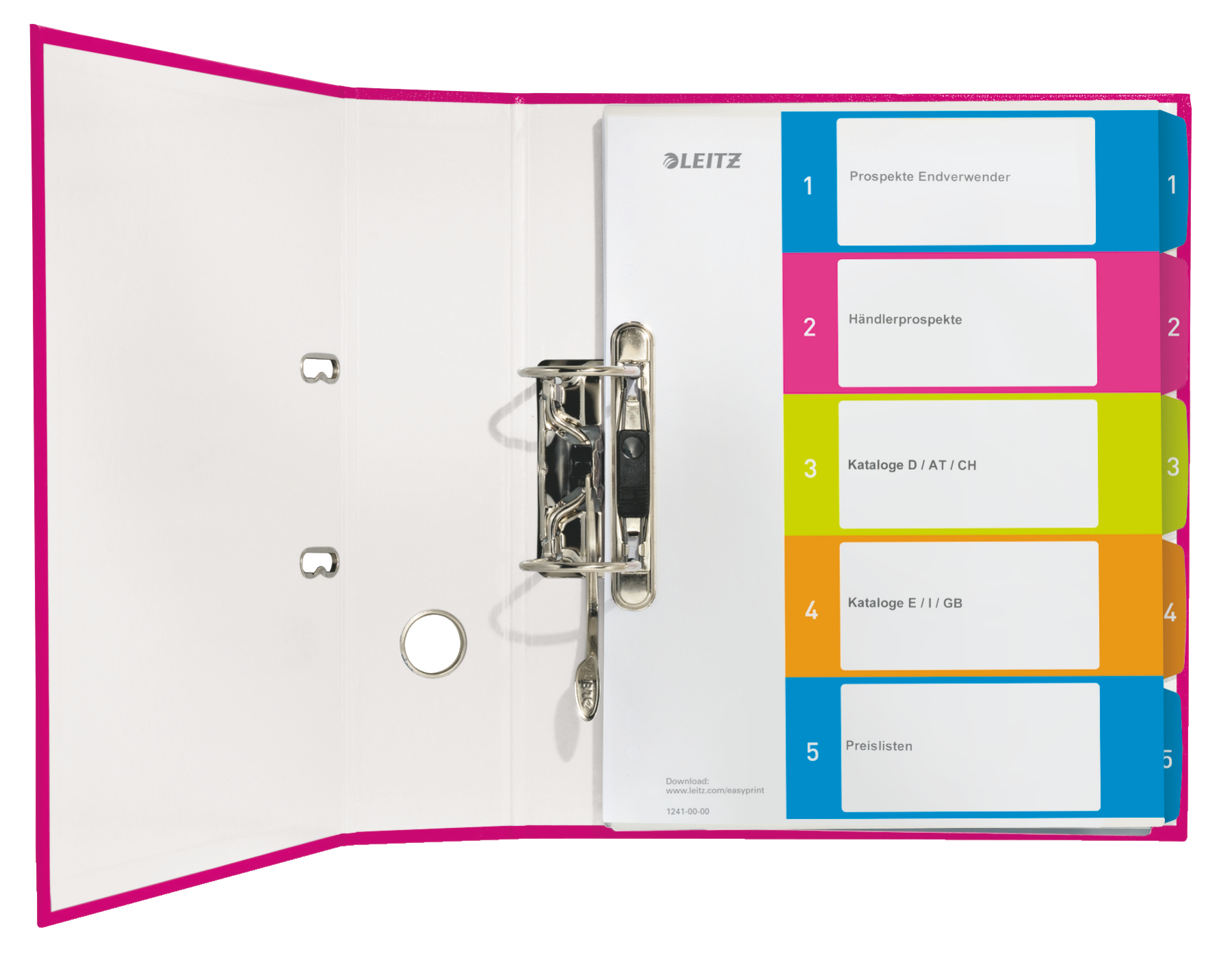 Leitz Register Print PP A4+ 1-5 WOW