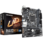 GIGABYTE H410M H motherboard Intel H410 Express LGA 1200 (Socket H5) micro ATX