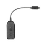 Audio-Technica ATR2X-USB mobile phone cable Black 3.5mm USB C