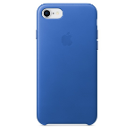 Apple iPhone 8 / 7 Leather Case - Electric Blue