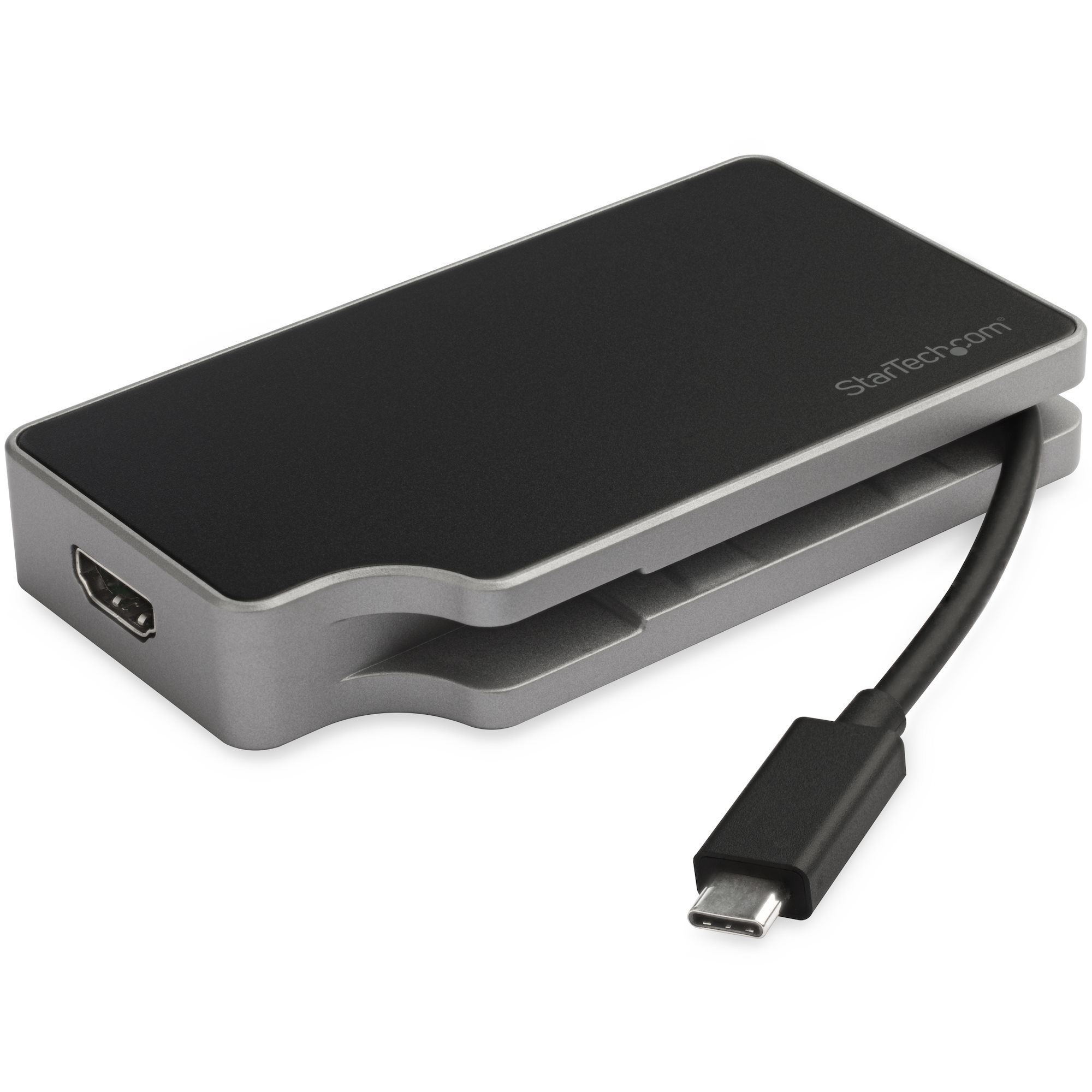 Image of StarTech.com USB C Multiport Adapter to 4K HDMI or 1080p VGA - USB...