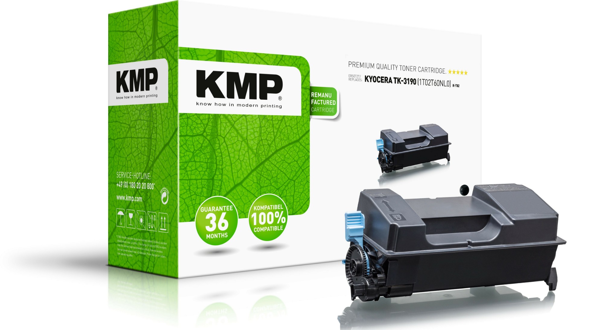 KMP K-T82 toner cartridge 1 pc(s) Compatible Black
