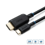 Microconnect MC-USBCHDMI3 video cable adapter 3 m USB C HDMI Black
