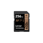 Lexar Professional 633x memory card 256 GB SDXC UHS-I Class 10