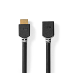 Nedis CVBW35090AT20 HDMI cable 2 m HDMI Type A (Standard) 3 x HDMI Type A (Standard) Anthracite