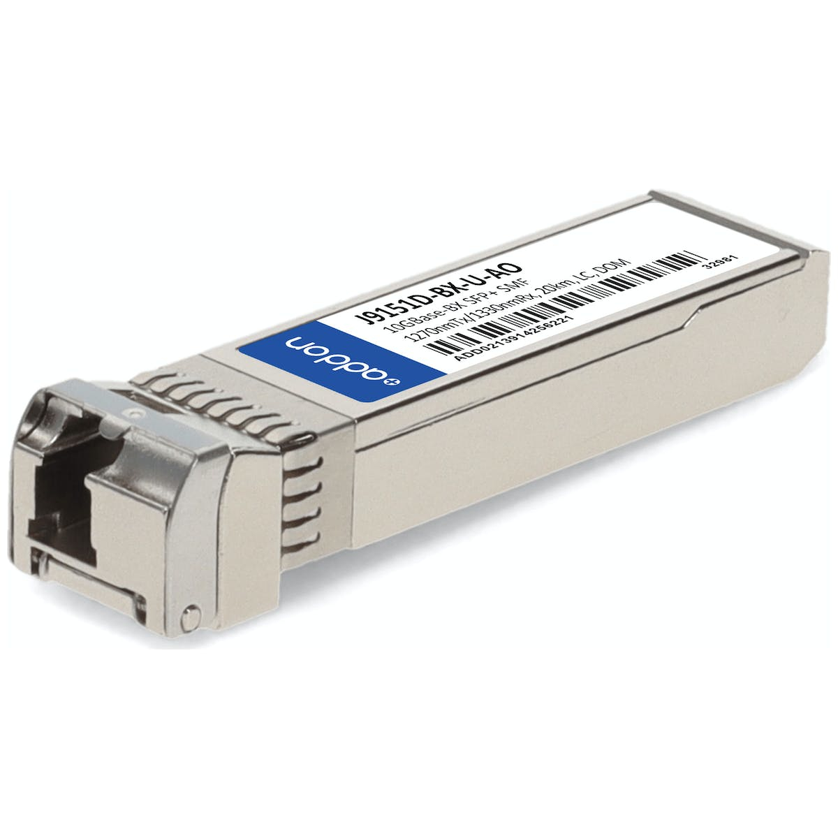 AddOn Networks J9151D-BX-U-AO Compatible SFP+ 20 km TAA Compliant Transceiver AddOn Networks J9151D-BX-U-AO Compatible SFP+ 20 km TAA Compliant Transceiver