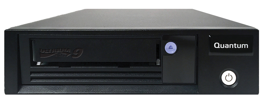 TC-L92BN-FZ QUANTUM LTO-9 Tape Drive, Half Height, Tabletop, 12Gb/s SAS, Black, 12Gb/s SAS HBA Bundle