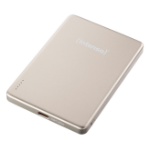 Intenso MW5000 Magnetic Power Bank 5000 mAh – MagSafe Compatible, 15W Wireless Charging, 20W USB-C PD, Slim & Compact – Tested in Germany – Champagne