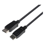 Deltaco DP8K-1030-LSZH DisplayPort cable 3 m Black