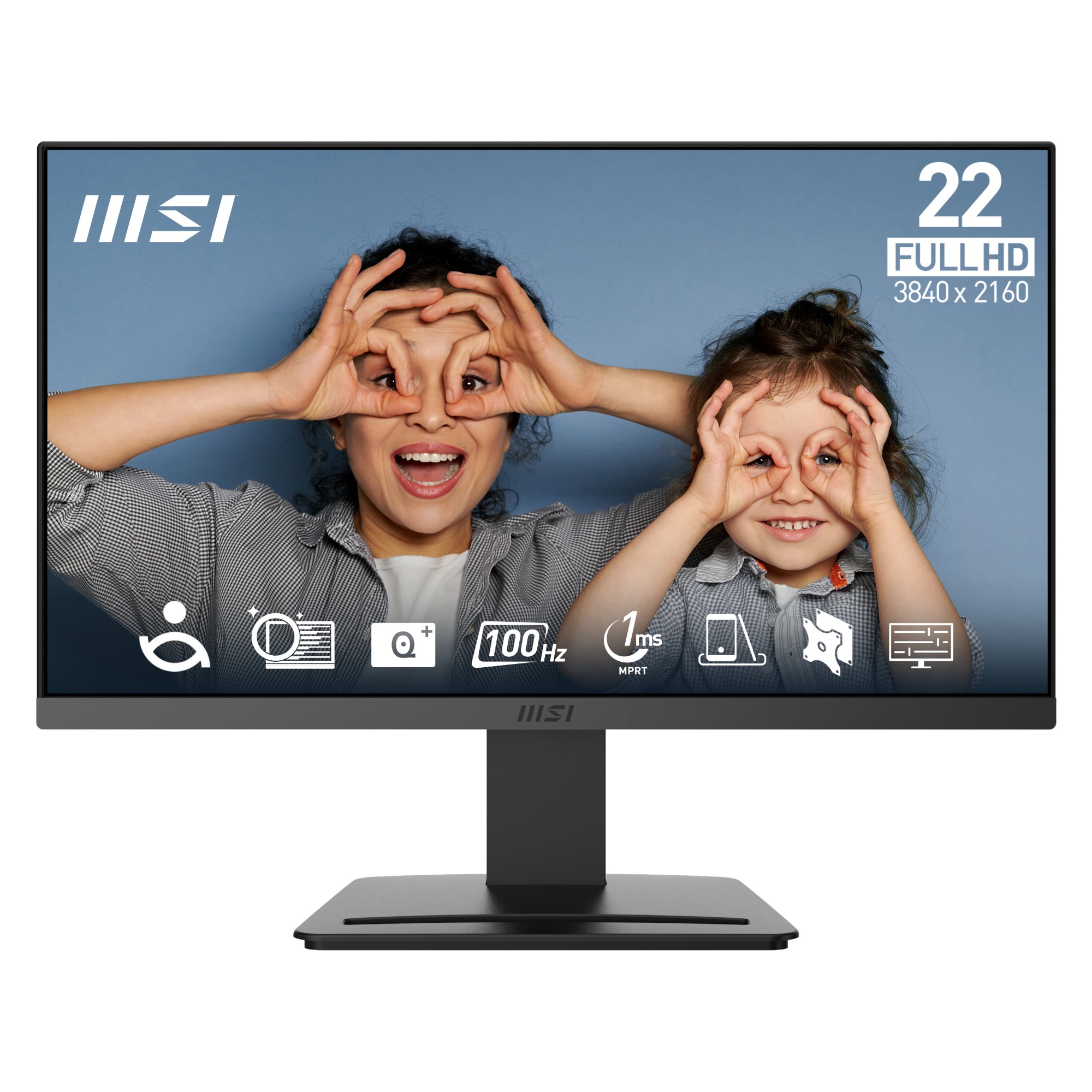 MSI PRO MP223 E2 computer monitor 54.5 cm (21.4") 1920 x 1080 pixels Full HD LED Black