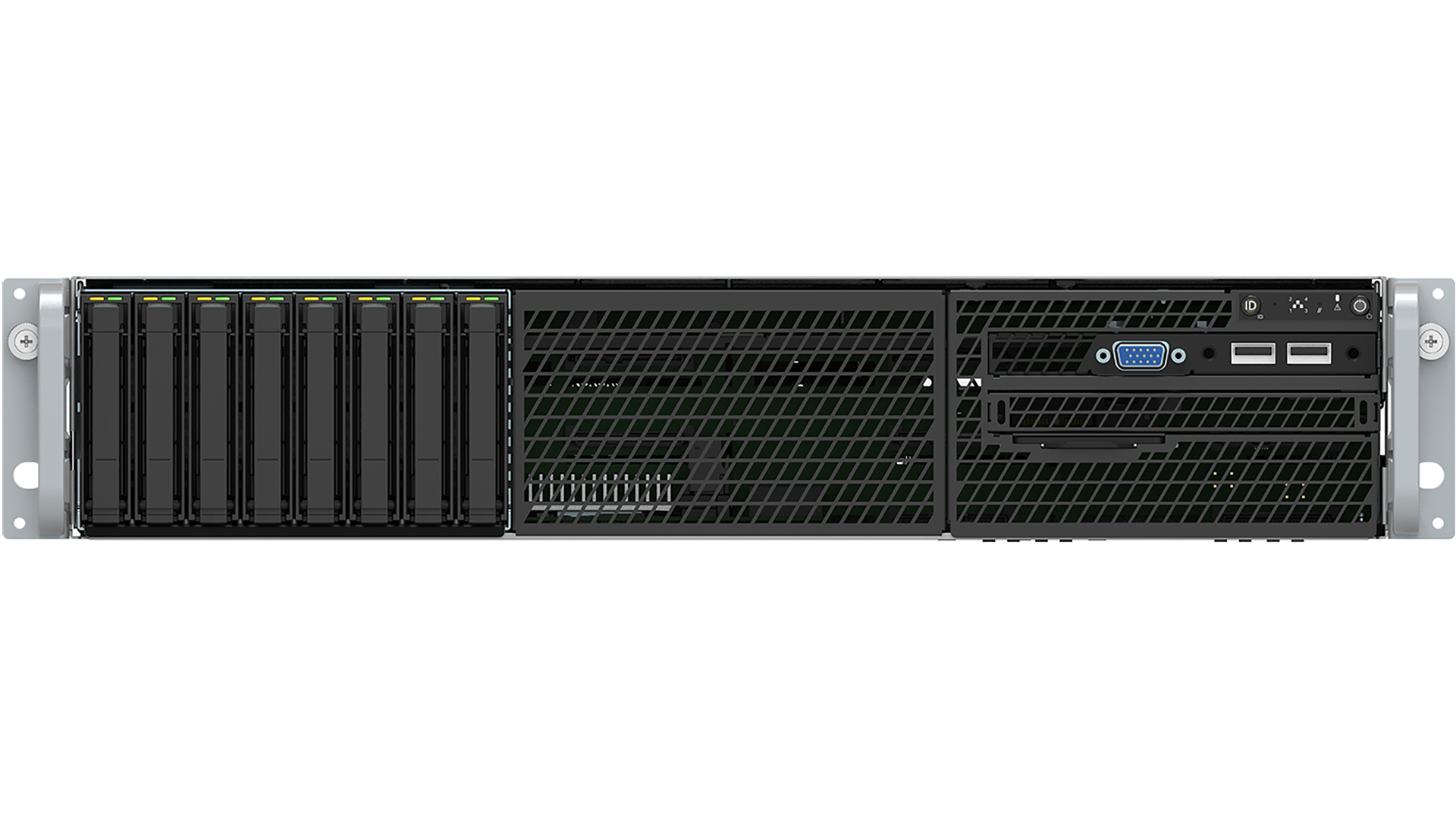 Intel R2208WFTZSR server barebone Intel® C624 LGA 3647 (Socket P) Rack (2U) Black, Silver