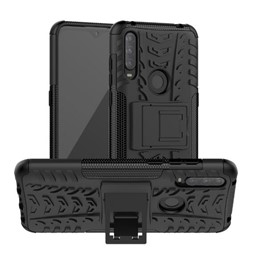 JLC Alcatel 3L 2020 Tyre - Black mobile phone case 14 cm (5.5") Cover