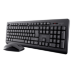 Trust Primo keyboard Mouse included RF Wireless QWERTY UK English Black
