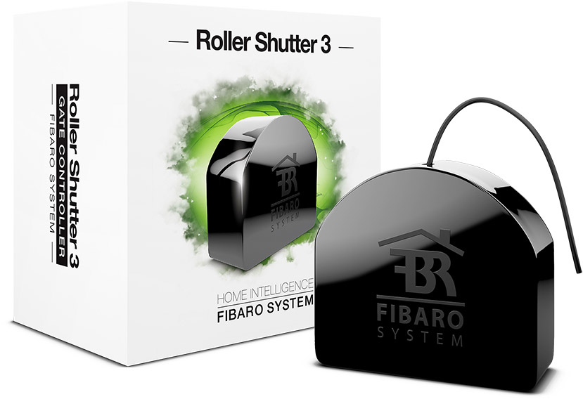 Fibaro FGR-223 blind/shutter accessory Shutter control Black