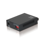 LevelOne FVT-2401 netwerk media converter 100 Mbit/s 1310 nm Single-mode Zwart