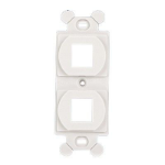 Panduit NK2106MFIW wall plate/switch cover White