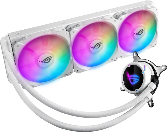 Image of ASUS ROG Strix LC 360 RGB White Edition Processor All-in-one...