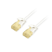 Equip Cat.6A U/UTP Slim Patch Cable, 0.5m, White