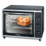 Severin TO 2056 toaster oven 30 L Black, Stainless steel Grill