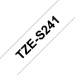 Brother TZE-S241 DirectLabel black on white extra strong Laminat 18mm x 8m for Brother P-Touch TZ 3.5-18mm/36mm/6-18mm/6-24mm/6-36mm