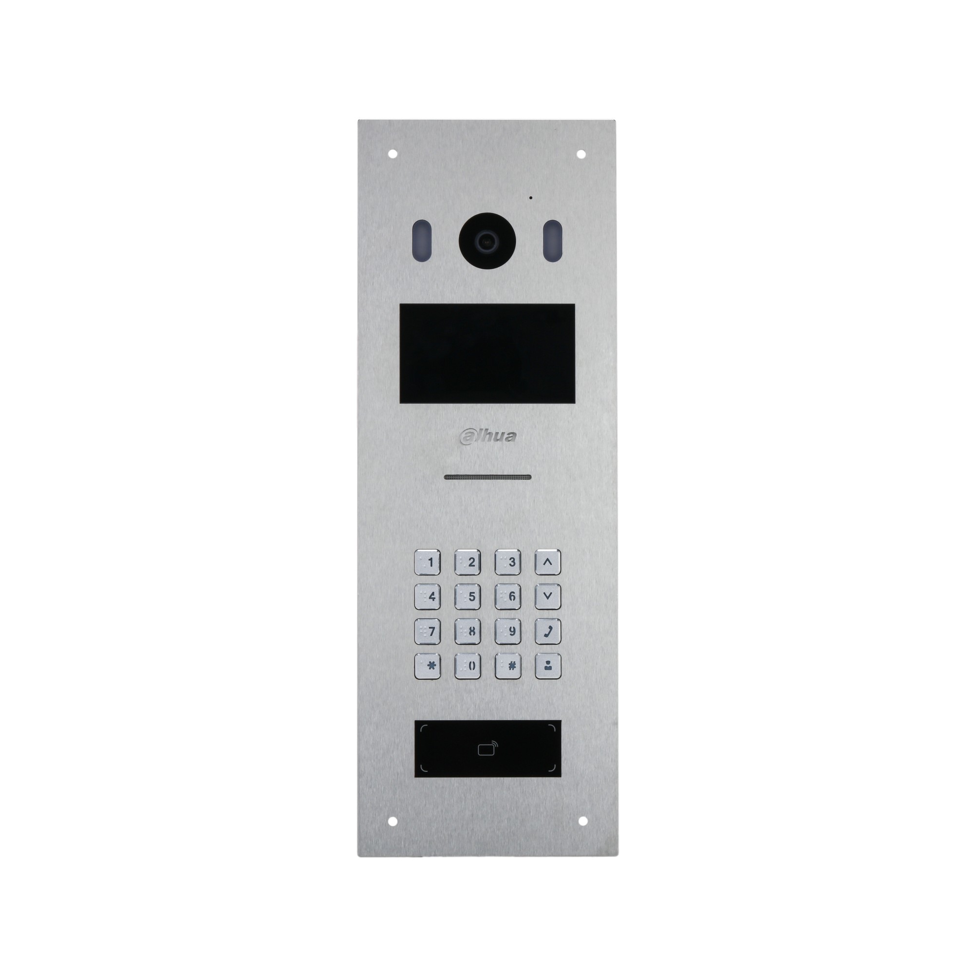 Apartment Door Station,  4.3inch LCD Display, 2MP  Camera, DC 12V, IP65, IK08 thumbnail