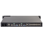 APC KVM0216A KVM-switch Rack-montage Zwart