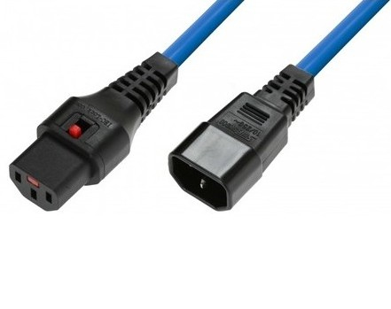 Microconnect PC1086 power cable Blue 1 m C13 coupler C14 coupler