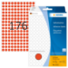 HERMA Multi-purpose labels/colour dots Ã˜ 8 mm round red paper matt hand inscription 5632 pcs.