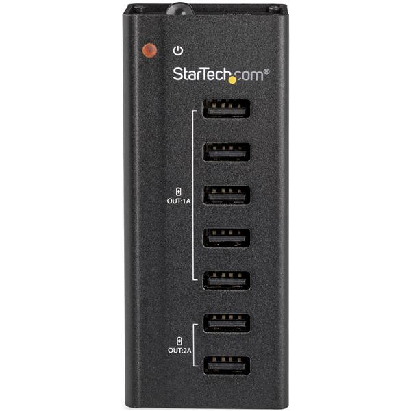 StarTech.com ST7C51224EU mobile device charger Black Indoor