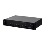 Monoprice 18805 audio mixer 5 channels Black