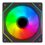 VIDA Infinity02 120mm Reverse Bladed Processor Fan 12 cm Black 1 pc(s)