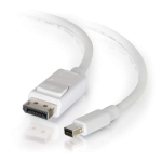 C2G 54299 DisplayPort cable 120.1" (3.05 m) Mini DisplayPort White