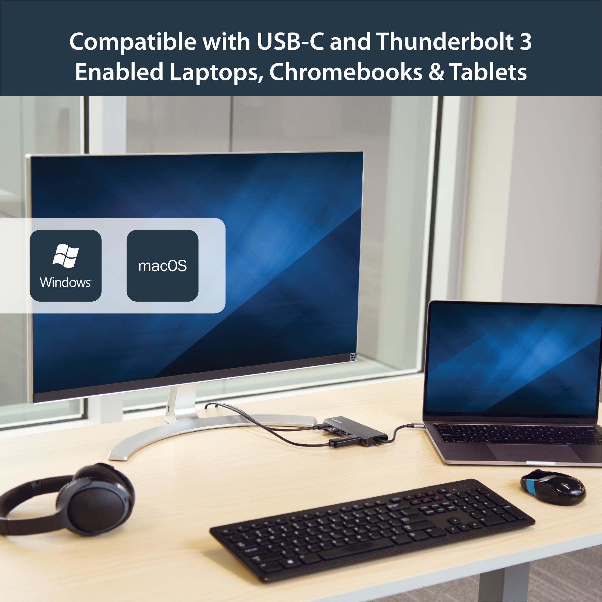 StarTech.com Adattatore Multiporta USB-C - Lettore Schede SD - Power Delivery - 4K HDMI - GbE - 2x USB 3.0 - NUOVA VERSIONE DISPONIBILE DKT30CSDHPD3