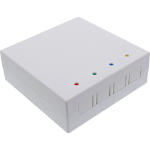 InLine FTTH empty termination box for up to 4x LC duplex / 4x SC simplex, white