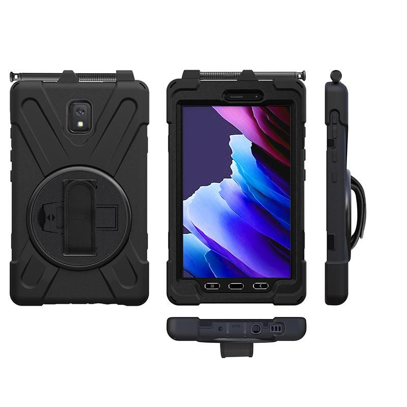 Estuff Black Austin Defender Case For Samsung Galaxy Tab Active3