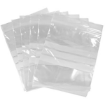 CUMBERLAND WRITEON RESEALABLE BAGS 90X150MM PACK 100