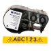 Brady M4C-750-595-YL-BK printer label Black, Yellow Self-adhesive printer label