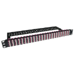 ACT Fiber panel high density 96 verbindingen / 192 fibers LC multimode OM4