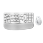 LOGITECH Wave Keys wireless ergonomic keyboard for mac - Off White