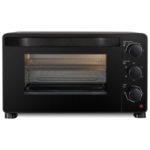 electriQ 23L Mini Oven with Air Fryer Function - Black