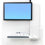Ergotron 61-081-062 monitor mount / stand 61 cm (24") White Wall
