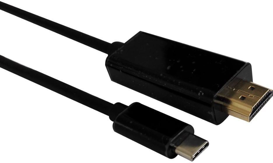 Microconnect USB3.1CHDMI2 video cable adapter 2 m USB Type-C HDMI Black
