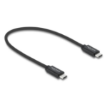 DeLOCK Coaxial USB 40 Gbps cable USB PD 3.1 240 W 0.5 m