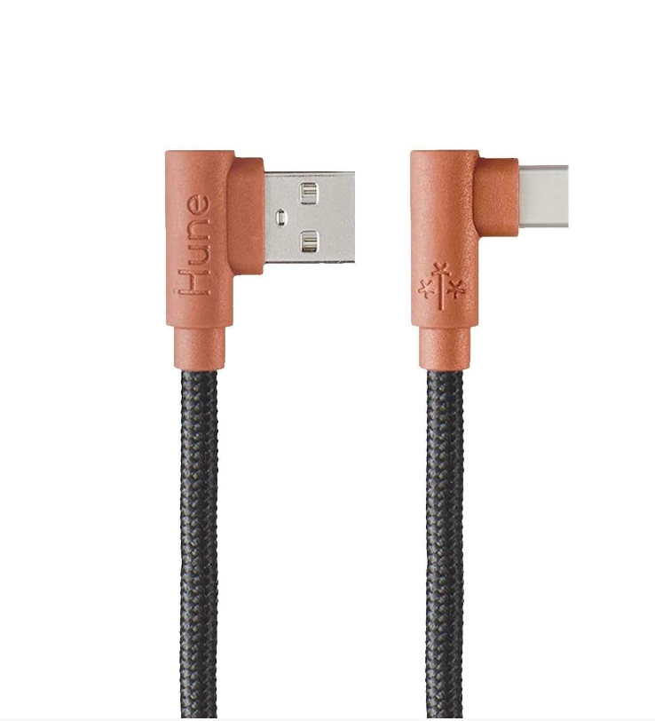 Cables Braided USB - Type C Hune Hiedra USB -TYPE C AT-ACC-CA-317 HUNE/CORTEZA - AT-ACC-CA-317-COR