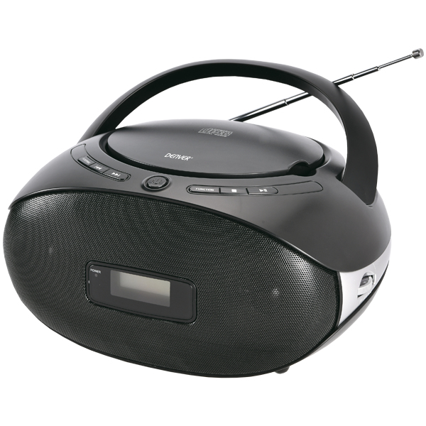 Image of Inter Sales Denver TC-29 - Analog - FM - Player - CD-R CD-RW - 1 W...
