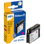 Pelikan 4109927/H91 Ink cartridge magenta, 1.08K pages ISO/IEC 24711 14ml (replaces HP 933XL) for HP OfficeJet 6100/7510/7610