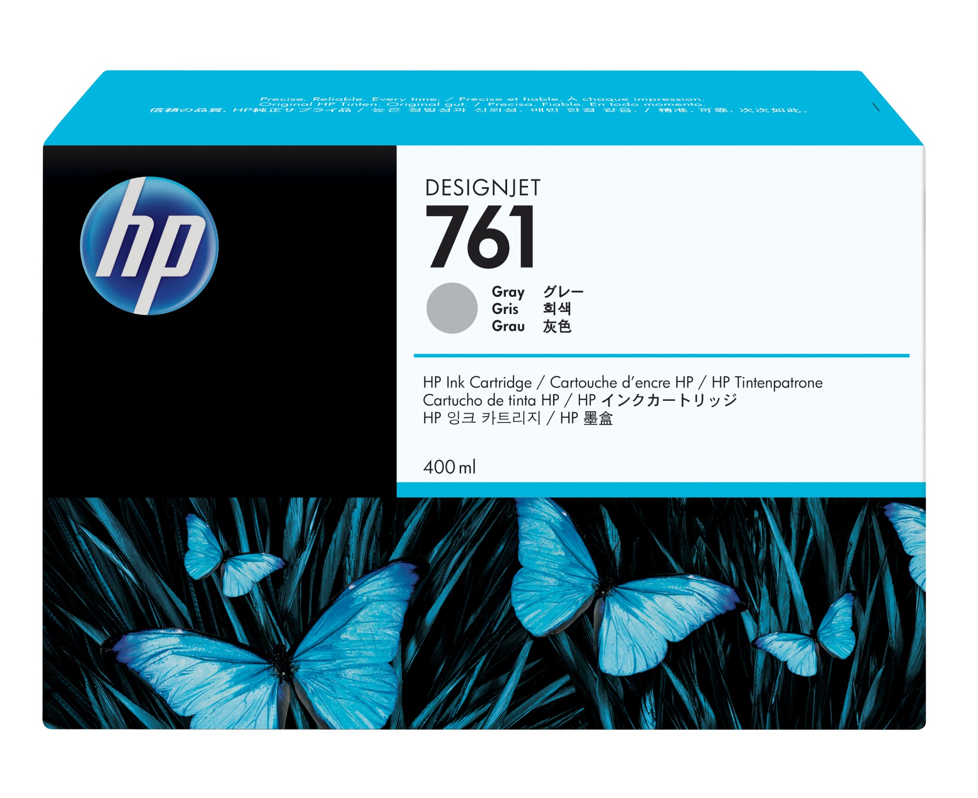 HP CM995A/761 Ink cartridge gray 400ml for HP DesignJet T 7100/7200