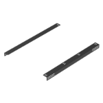 ATEN Rack Mount Bracket (D:640mm),1 set 2pcs,black