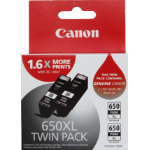 Canon PGI-650XLBK-TWIN ink cartridge Original Black